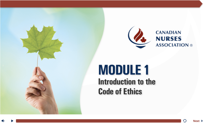 CNA Introduction to the Code of Ethics demo course thumbnail